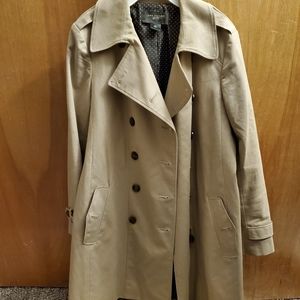 Ann Taylor Tan Pea Coat